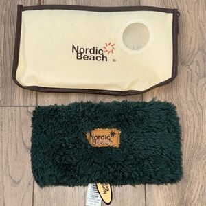 NWT Nordic Beach Emerald Forest Head Wrap